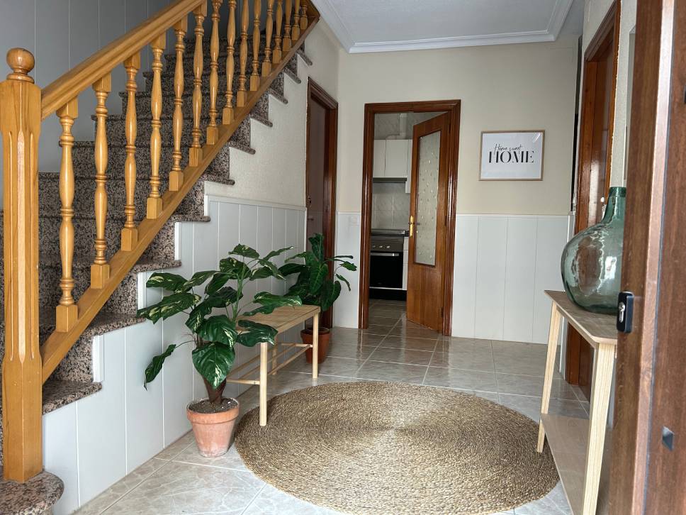 Entrada a la Casa Rural Fuente Vieja (Malpartida de Plasencia)