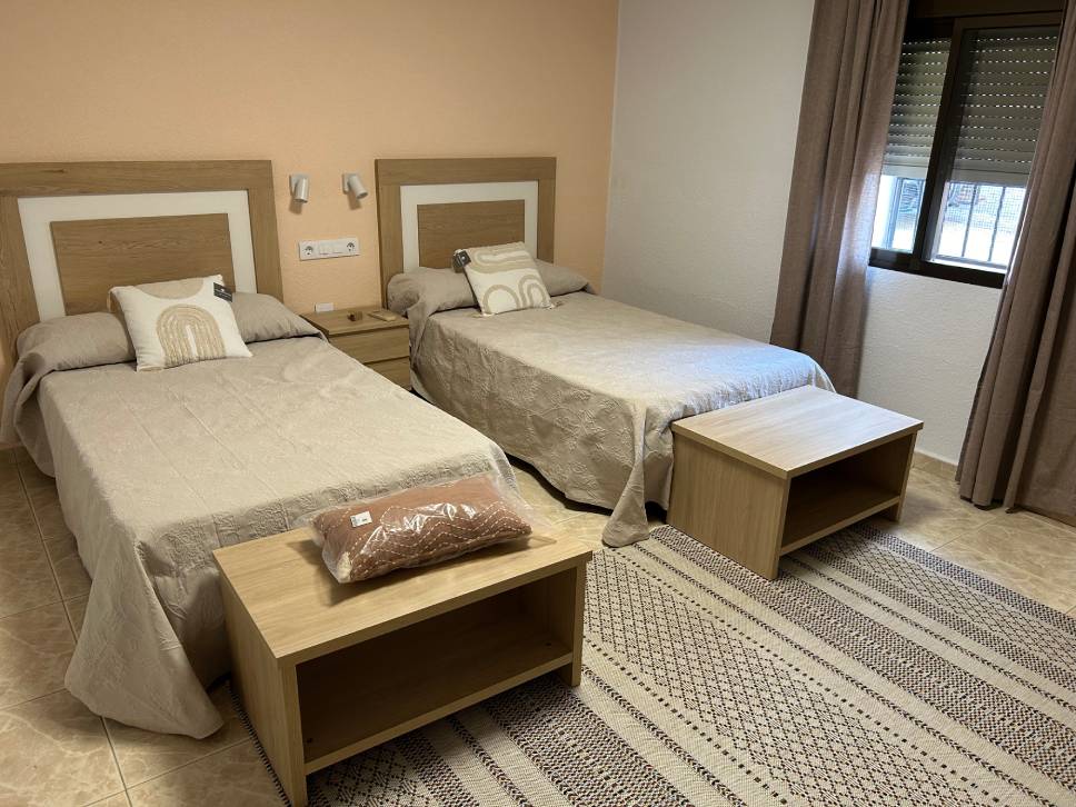 Dormitorio 1 en Casa Rural Fuente Vieja (Malpartida de Plasencia)