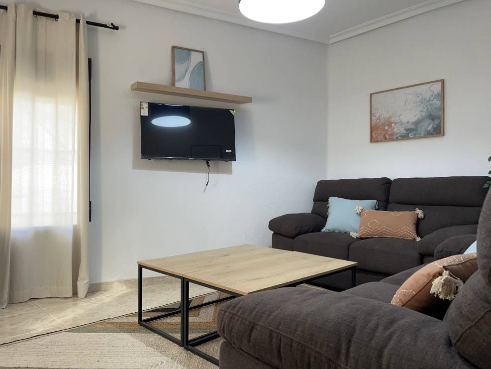 Sala de estar en Casa Rural Fuente Vieja (Malpartida de Plasencia)