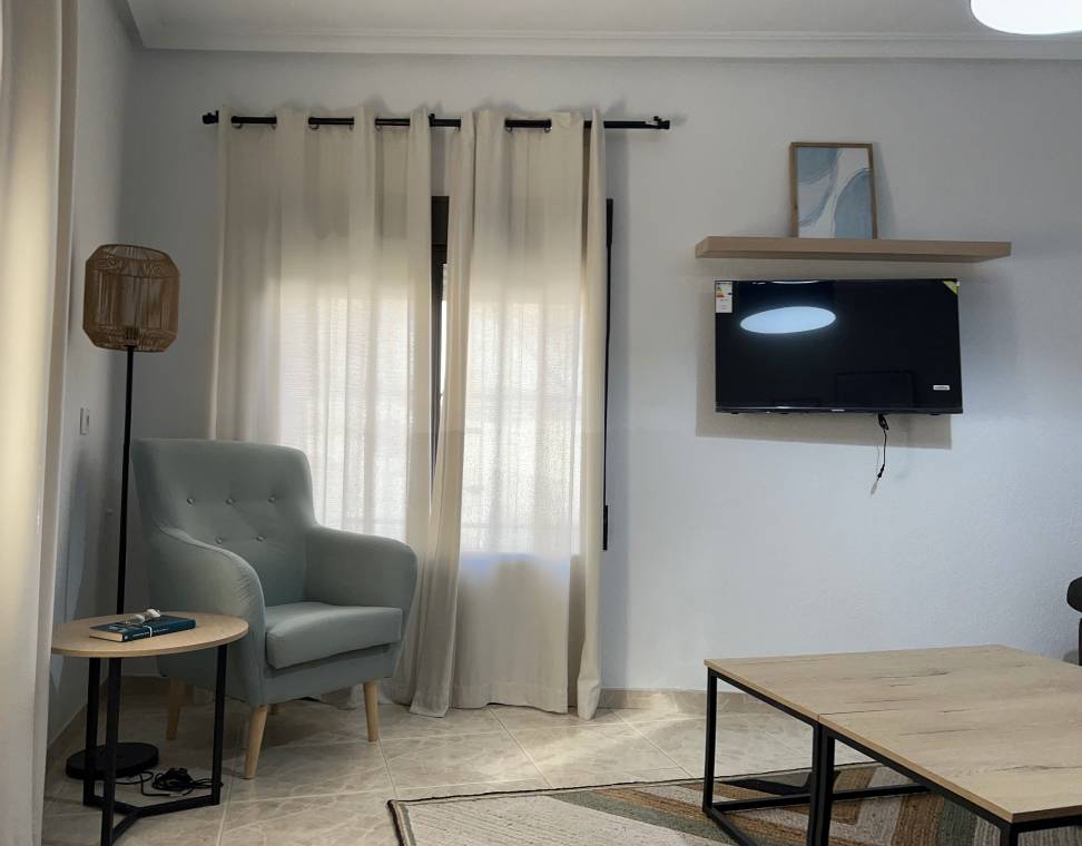 Sala de estar en Casa Rural Fuente Vieja (Malpartida de Plasencia)